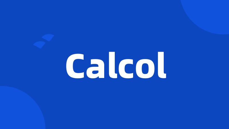 Calcol