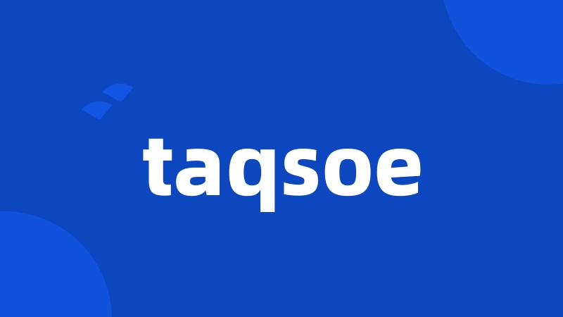 taqsoe