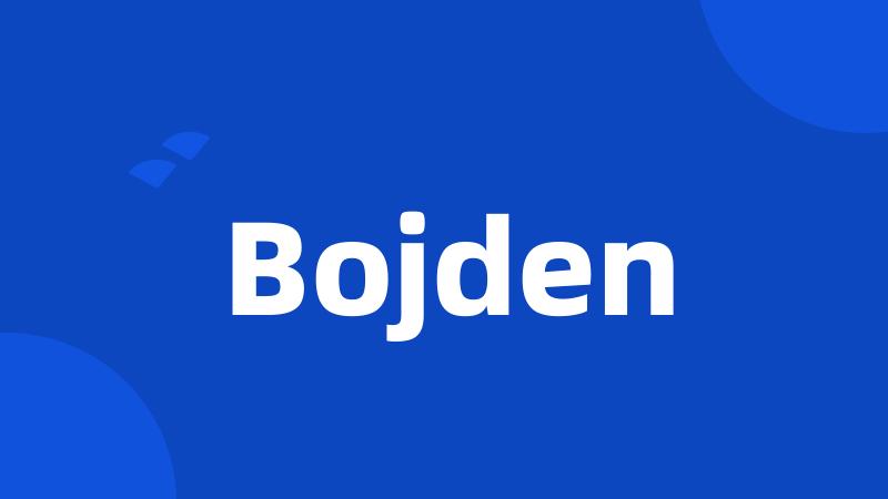 Bojden