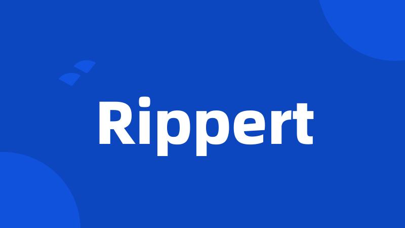 Rippert