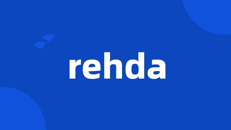 rehda