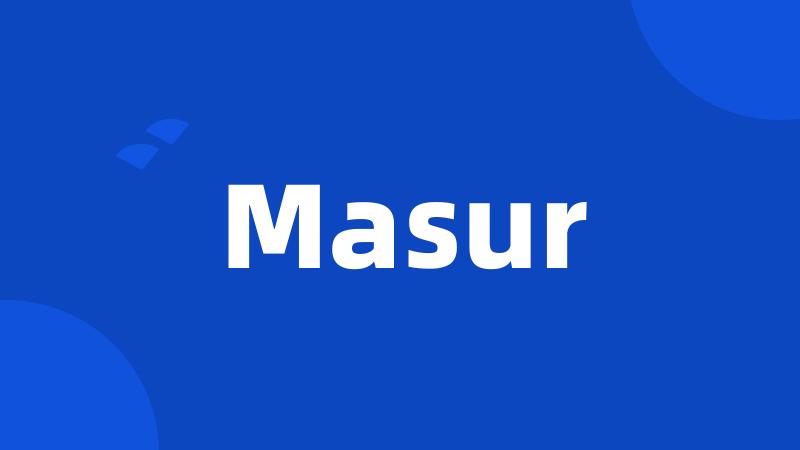 Masur