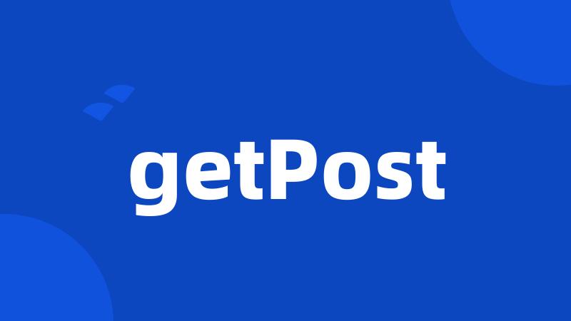 getPost