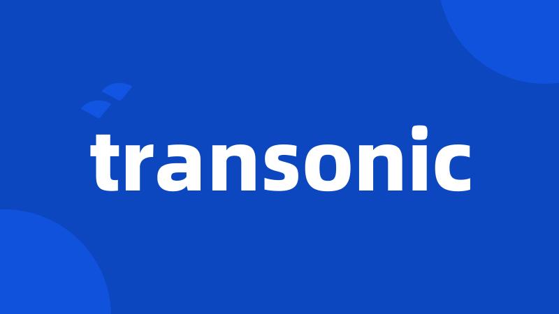 transonic