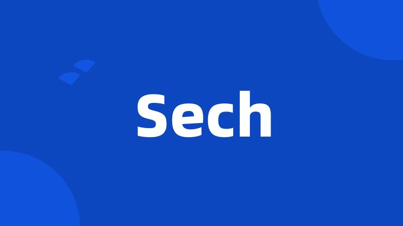 Sech