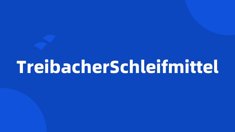 TreibacherSchleifmittel