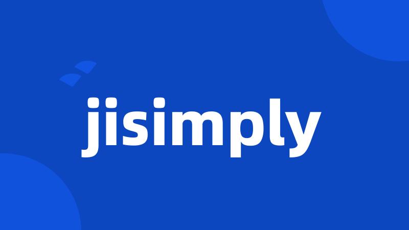 jisimply