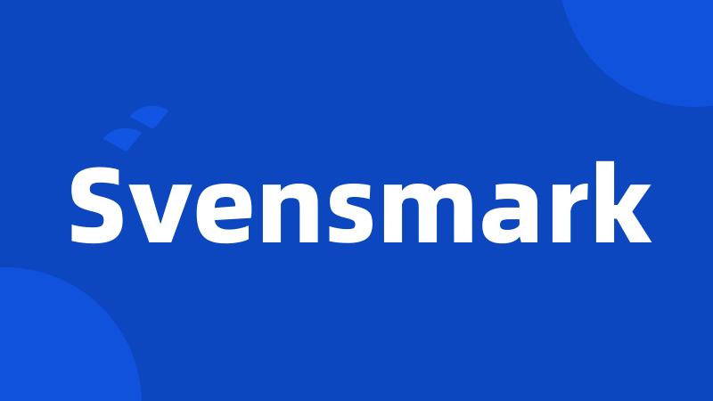 Svensmark