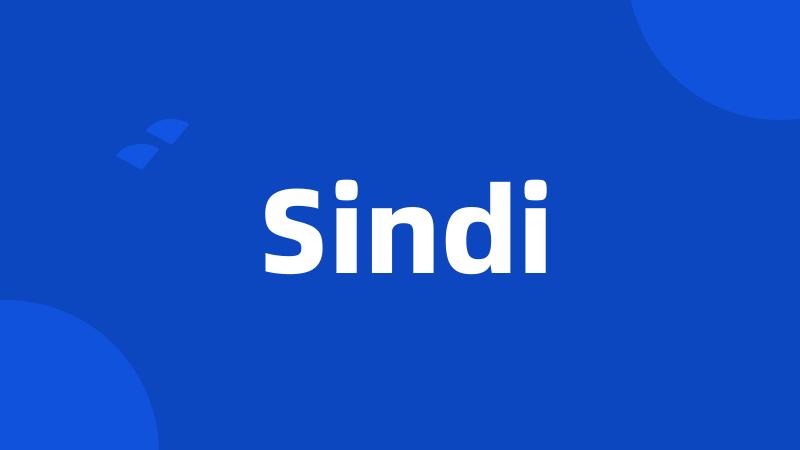 Sindi