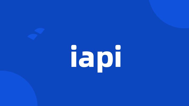 iapi