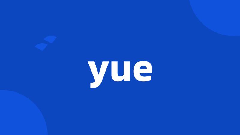 yue