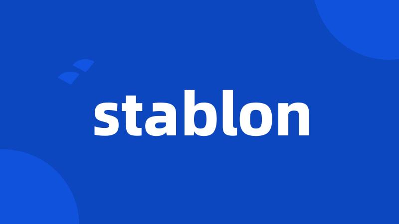 stablon