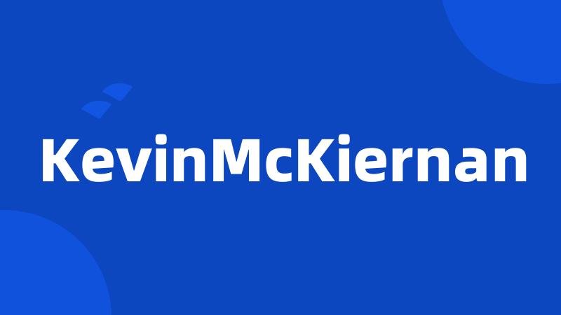 KevinMcKiernan