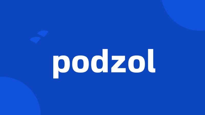 podzol