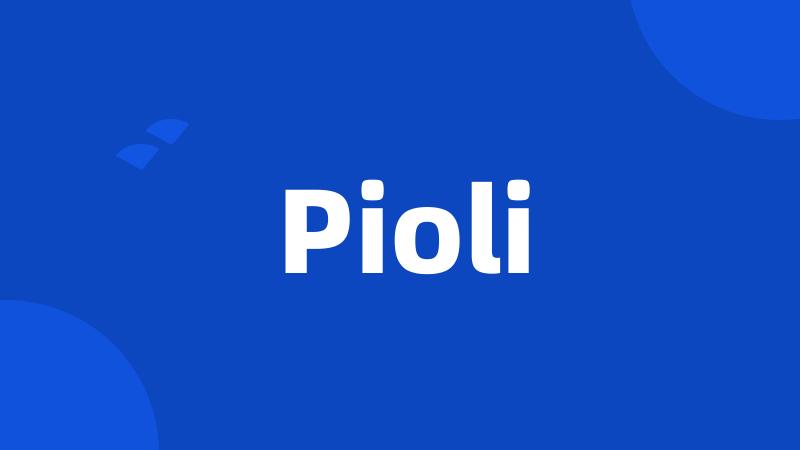 Pioli