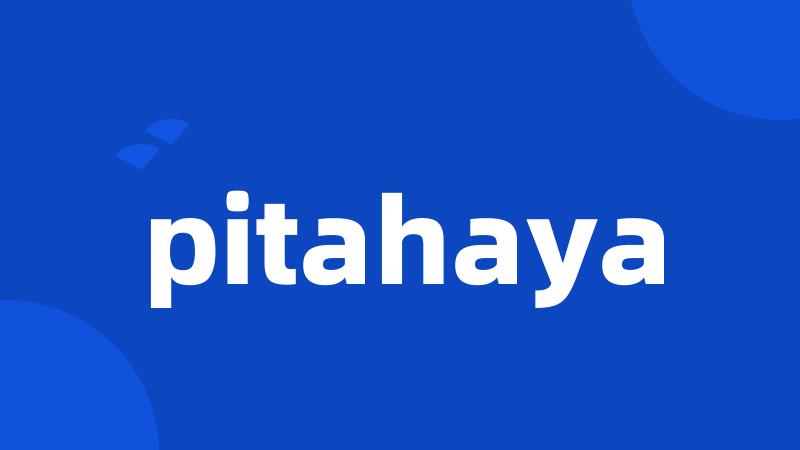 pitahaya