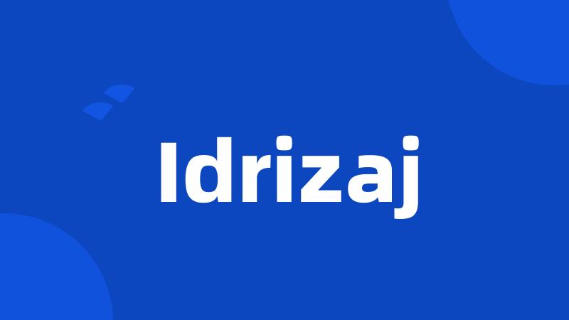 Idrizaj