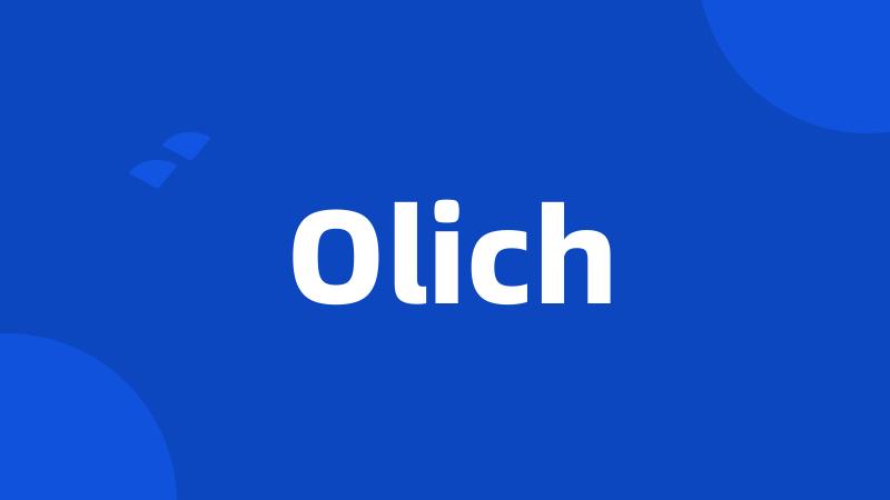 Olich