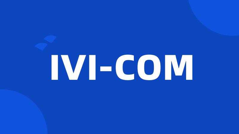 IVI-COM