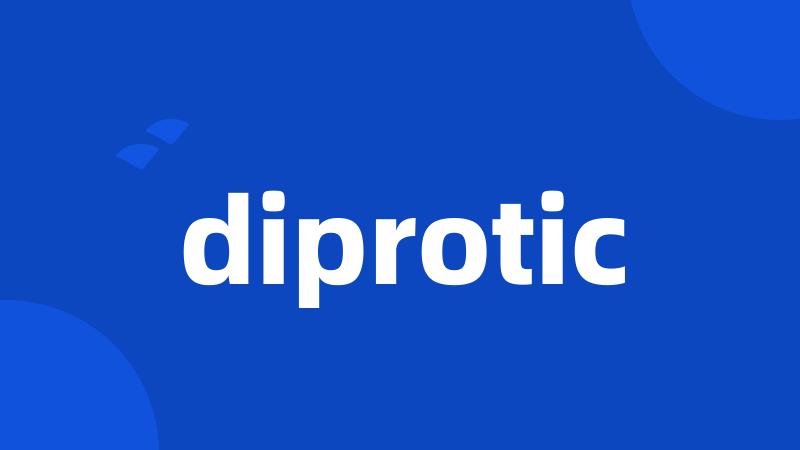 diprotic