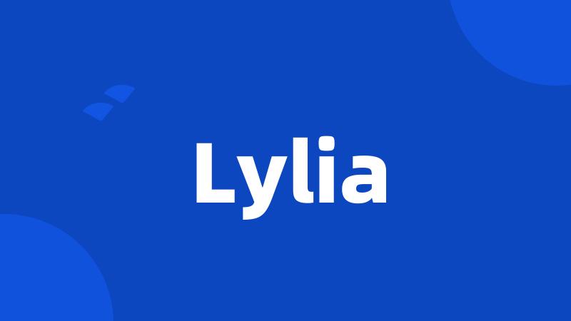 Lylia