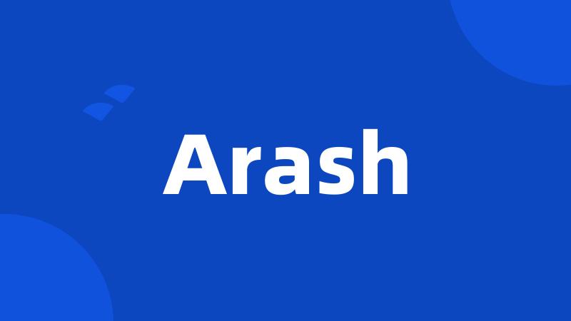 Arash