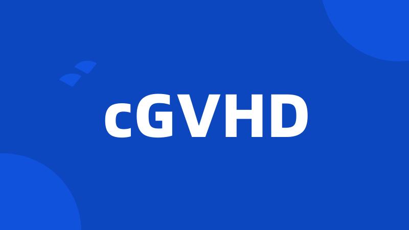 cGVHD