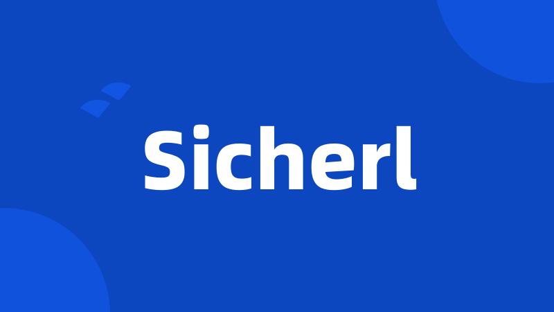 Sicherl