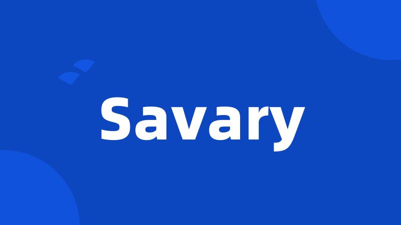 Savary