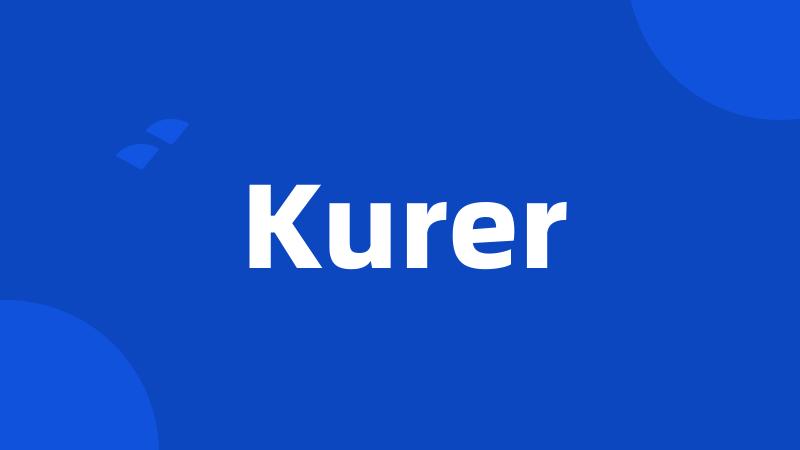 Kurer