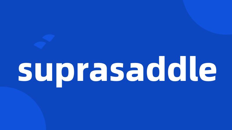 suprasaddle