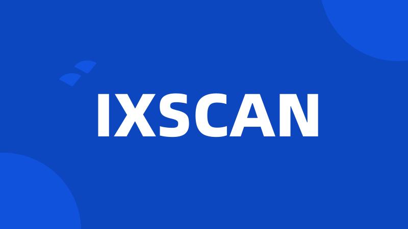 IXSCAN