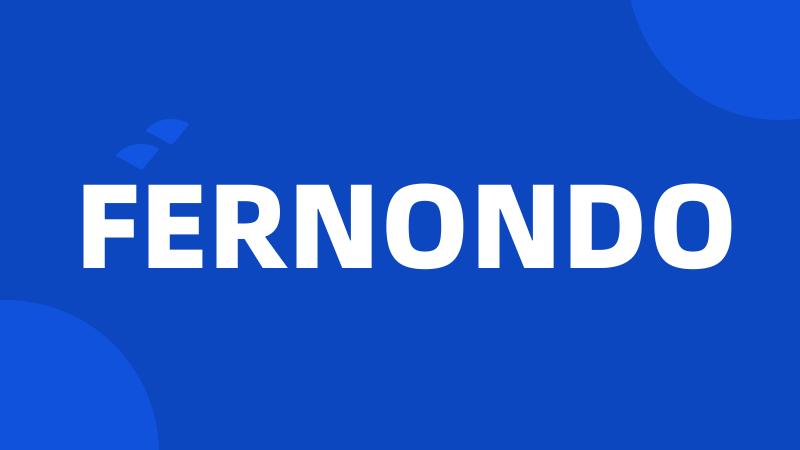 FERNONDO