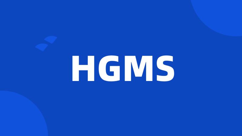 HGMS