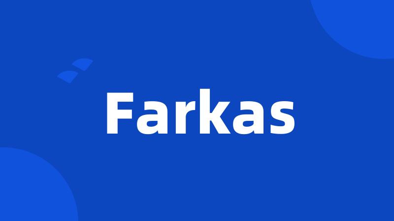 Farkas