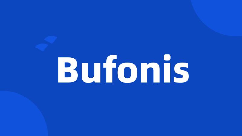 Bufonis