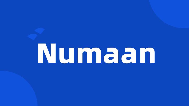 Numaan