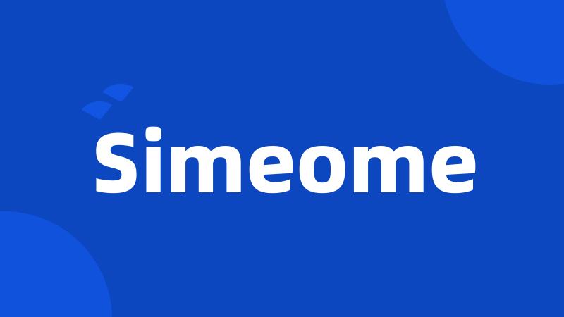 Simeome