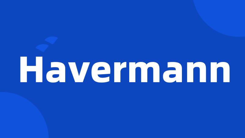 Havermann