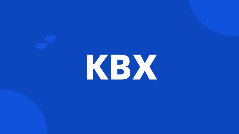 KBX