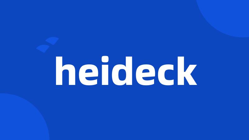 heideck