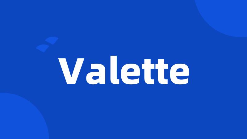 Valette