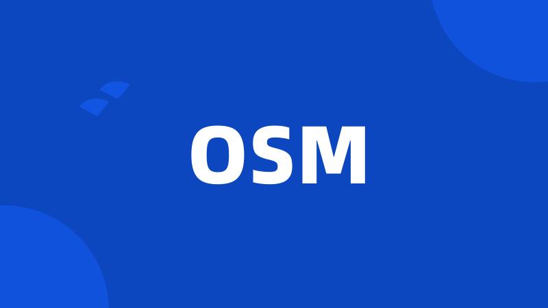 OSM