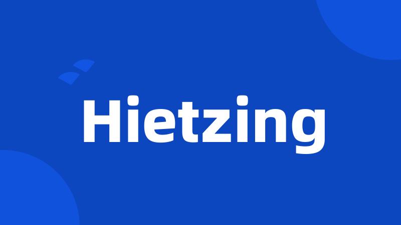 Hietzing