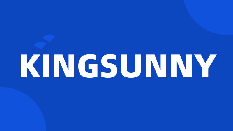 KINGSUNNY