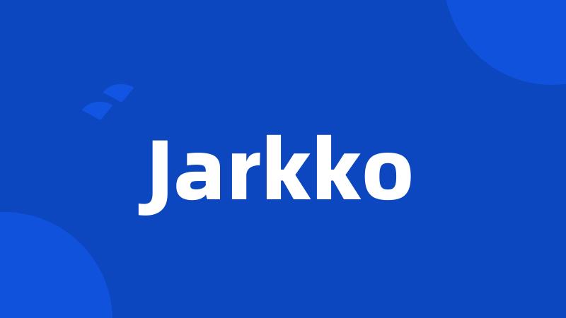 Jarkko