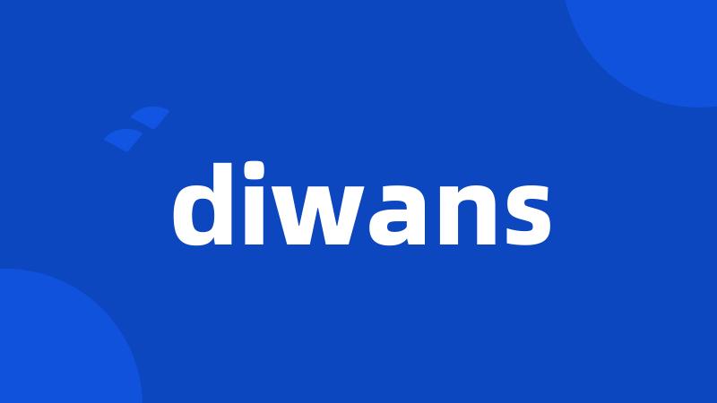 diwans