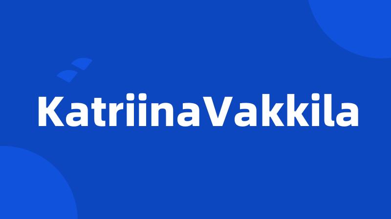 KatriinaVakkila