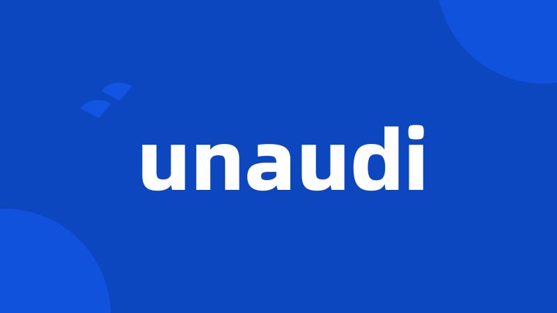 unaudi