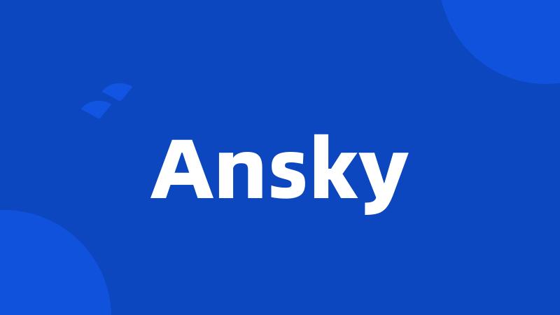 Ansky